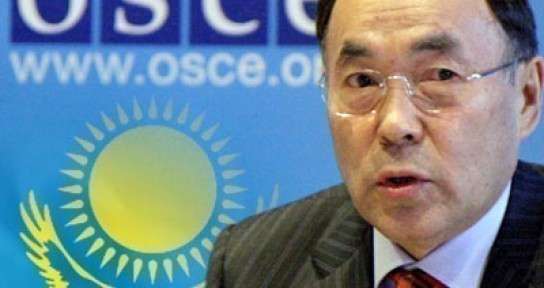 Председатель ОБСЕ, министр иностранных дел Казахстана Канат Саудабаев